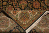 Load image into Gallery viewer, 8 x 10 High Quality Wool Jaipur Rug Black Colorfully #PIX-6435
