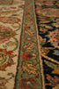 Load image into Gallery viewer, 8 x 10 High Quality Wool Jaipur Rug Black Colorfully #PIX-6435