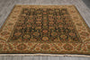 Load image into Gallery viewer, 8 x 10 High Quality Wool Jaipur Rug Black Colorfully #PIX-6435