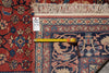 Load image into Gallery viewer, 8 x 10 Rust Blue Fine Quality Wool and Silk Handmade Rug #F-4523