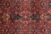 Load image into Gallery viewer, 8 x 10 Rust Blue Fine Quality Wool and Silk Handmade Rug #F-4523