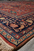 Load image into Gallery viewer, 8 x 10 Rust Blue Fine Quality Wool and Silk Handmade Rug #F-4523