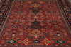 Load image into Gallery viewer, 8 x 10 Rust Blue Fine Quality Wool and Silk Handmade Rug #F-4523