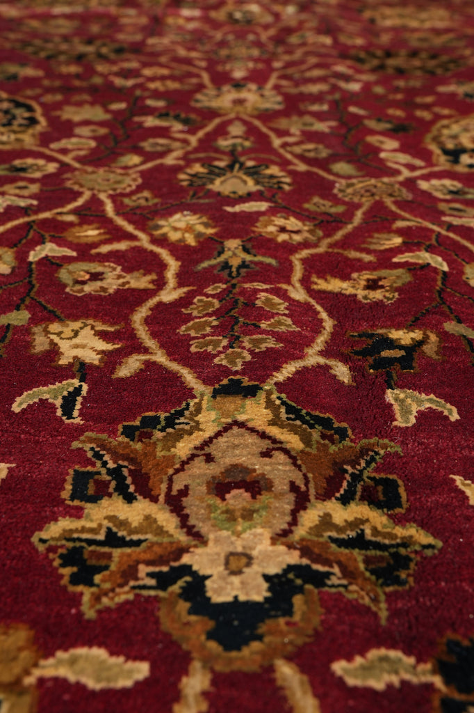 8.3 x 10.2 High Quality Wool And Silk Rug Fine Silky Pile #F-4351