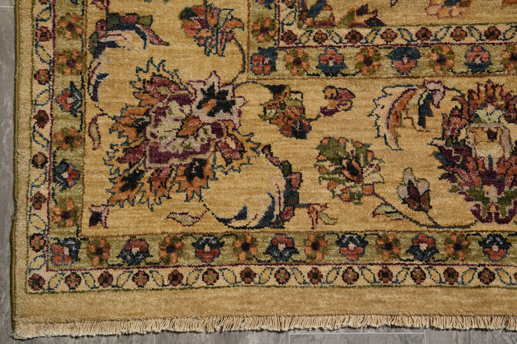 8 x 9.8 New Handmade Jaipur Rug Gold Sale #F-4525
