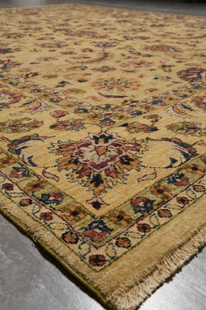 8 x 9.8 New Handmade Jaipur Rug Gold Sale #F-4525