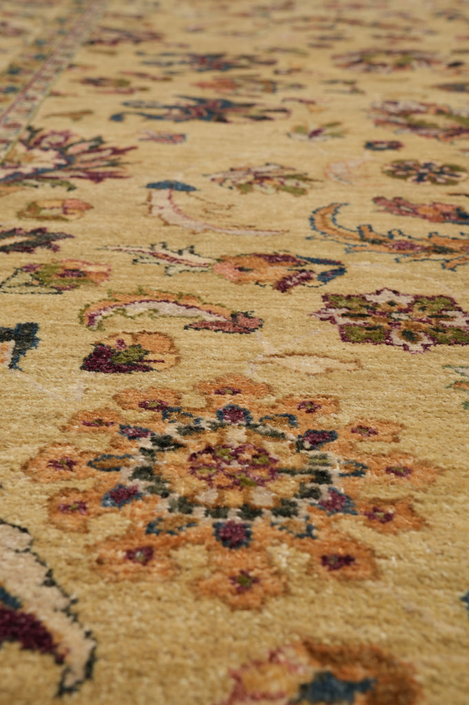 8 x 9.8 New Handmade Jaipur Rug Gold Sale #F-4525