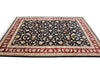Load image into Gallery viewer, 9 x 12 Fine Quality Wool and Silk hand-knotted Rug Black Burgundy #F-4352
