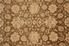 Load image into Gallery viewer, 7.7 x 9.8 Olive Handmade Natural Wool Chobi Peshawar Rug #F-4526