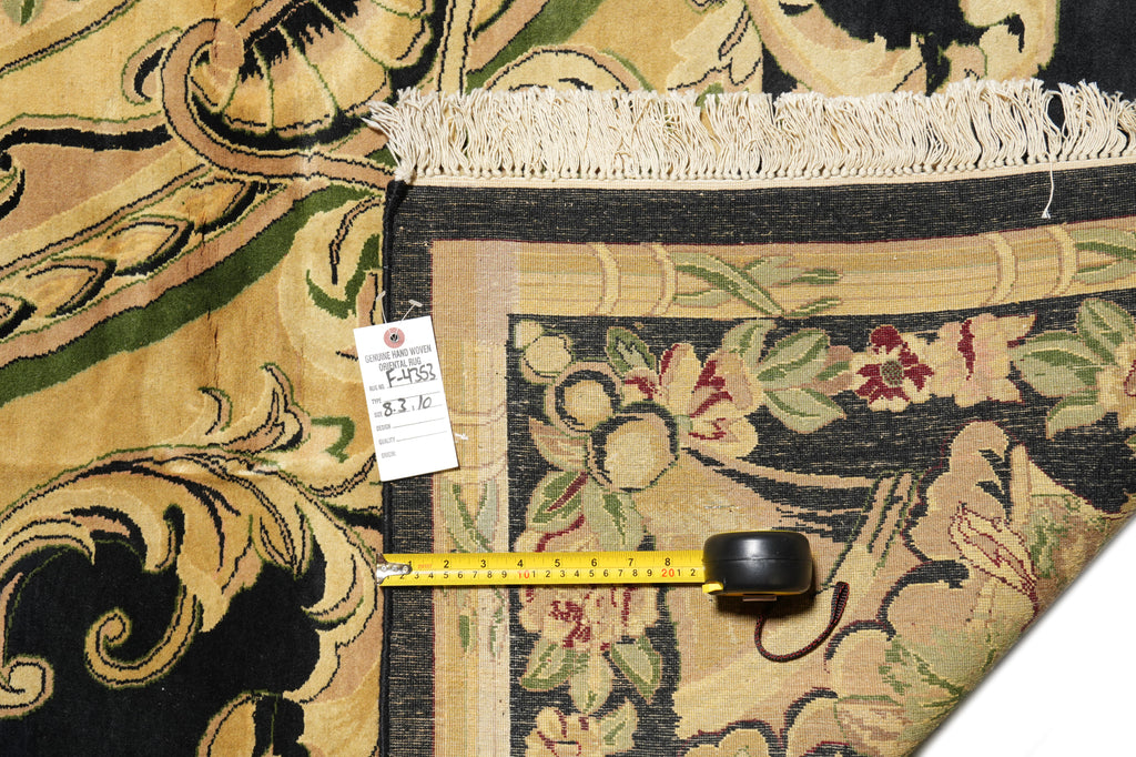 8.3 x 10 Quality Wool Pile French Aubusson Savonnerie Rug Never Been Used #F-4353