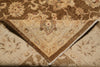 Load image into Gallery viewer, 7.7 x 9.8 Olive Handmade Natural Wool Chobi Peshawar Rug #F-4526