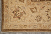 Load image into Gallery viewer, 7.7 x 9.8 Olive Handmade Natural Wool Chobi Peshawar Rug #F-4526