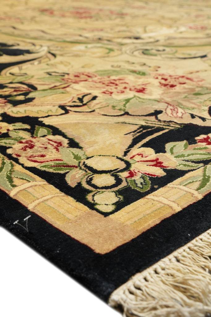 8.3 x 10 Quality Wool Pile French Aubusson Savonnerie Rug Never Been Used #F-4353