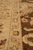 Load image into Gallery viewer, 7.7 x 9.8 Olive Handmade Natural Wool Chobi Peshawar Rug #F-4526