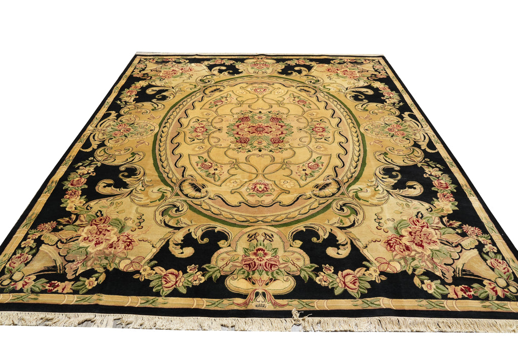 8.3 x 10 Quality Wool Pile French Aubusson Savonnerie Rug Never Been Used #F-4353