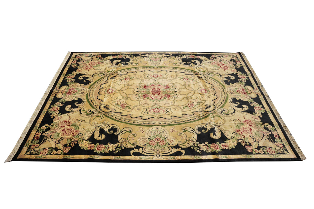 8.3 x 10 Quality Wool Pile French Aubusson Savonnerie Rug Never Been Used #F-4353