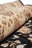 Load image into Gallery viewer, 8.6 x 11.6 Quality Wool And Silk Hand-Knotted Rug Black #F-4354