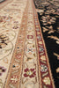 Load image into Gallery viewer, 8.6 x 11.6 Quality Wool And Silk Hand-Knotted Rug Black #F-4354