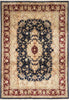 Load image into Gallery viewer, 8.7 x 11.8 Midnight Blue Hand-Knotted Rug #F-4355