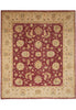 Load image into Gallery viewer, 8 x 9.8 Quality Handmade Organic Wool Chobi Peshawar Rug