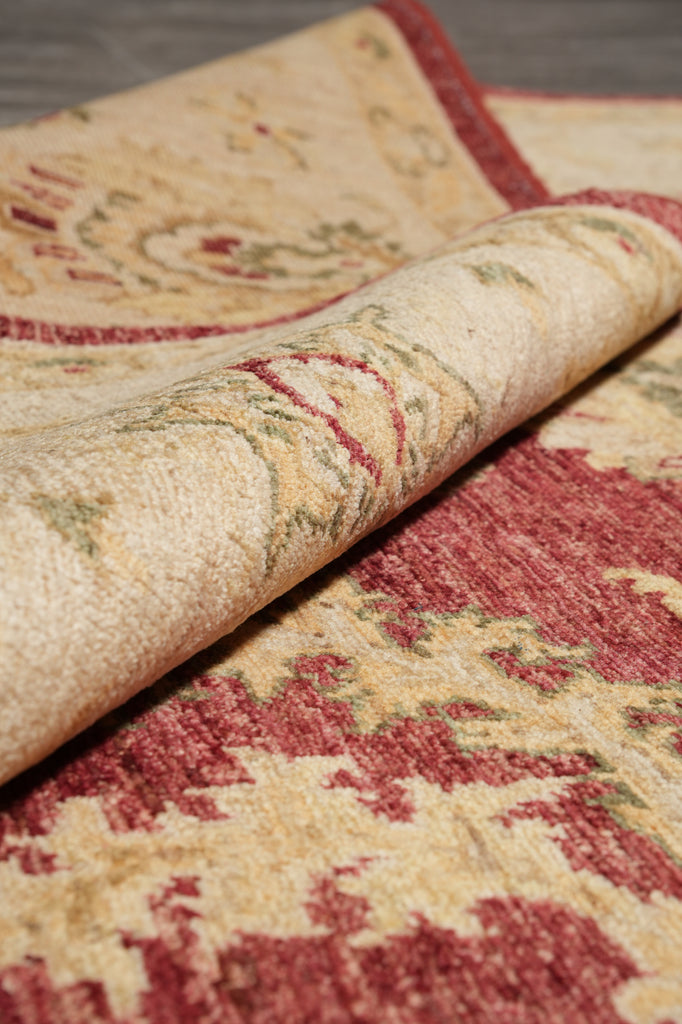 8 x 9.8 Quality Handmade Organic Wool Chobi Peshawar Rug #F-4527