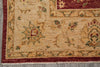 Load image into Gallery viewer, 8 x 9.8 Quality Handmade Organic Wool Chobi Peshawar Rug #F-4527