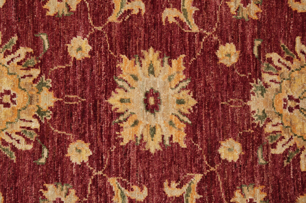 8 x 9.8 Quality Handmade Organic Wool Chobi Peshawar Rug #F-4527