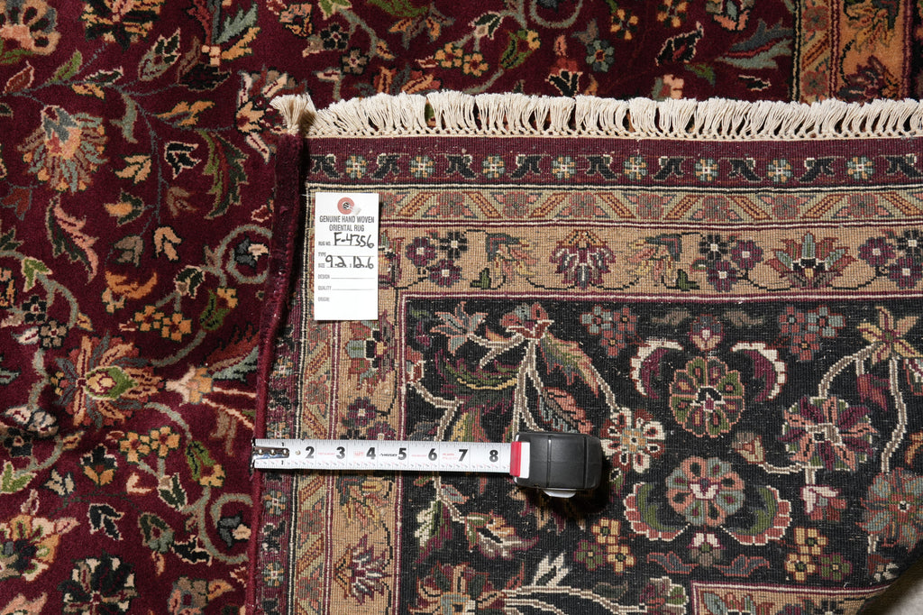 9.2 x 12.6 High End Quality Of India Handmade Rugs #F-4356