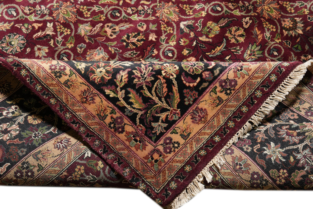 9.2 x 12.6 High End Quality Of India Handmade Rugs #F-4356