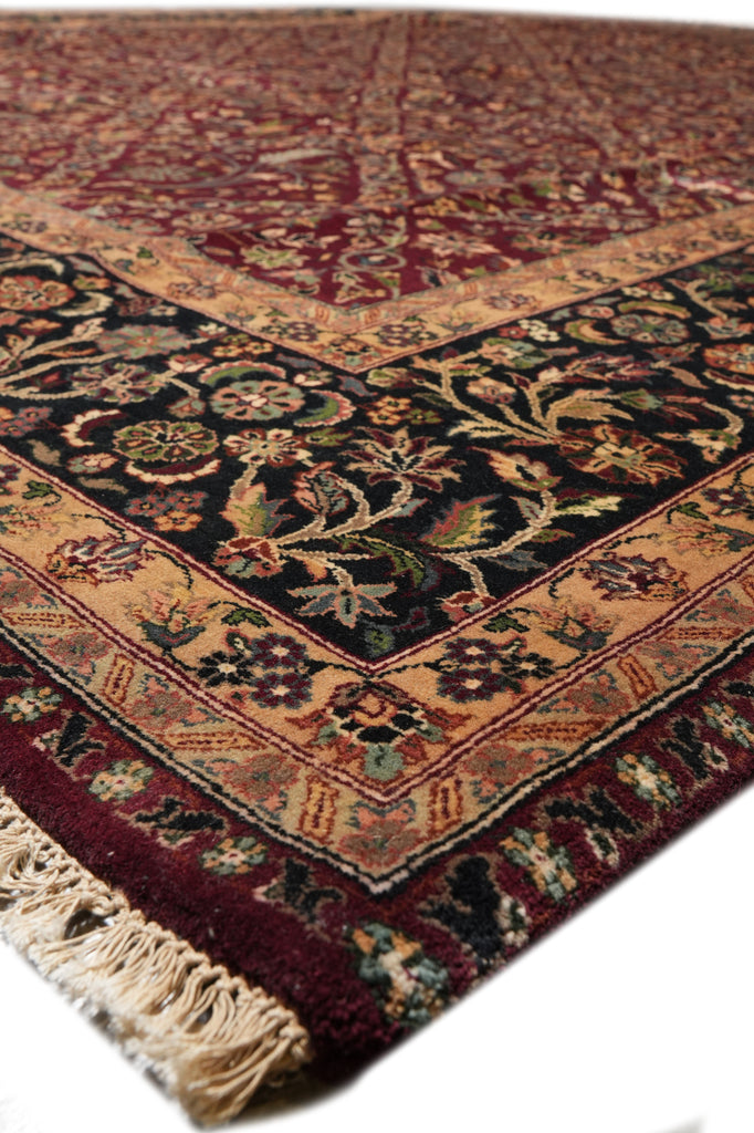 9.2 x 12.6 High End Quality Of India Handmade Rugs #F-4356