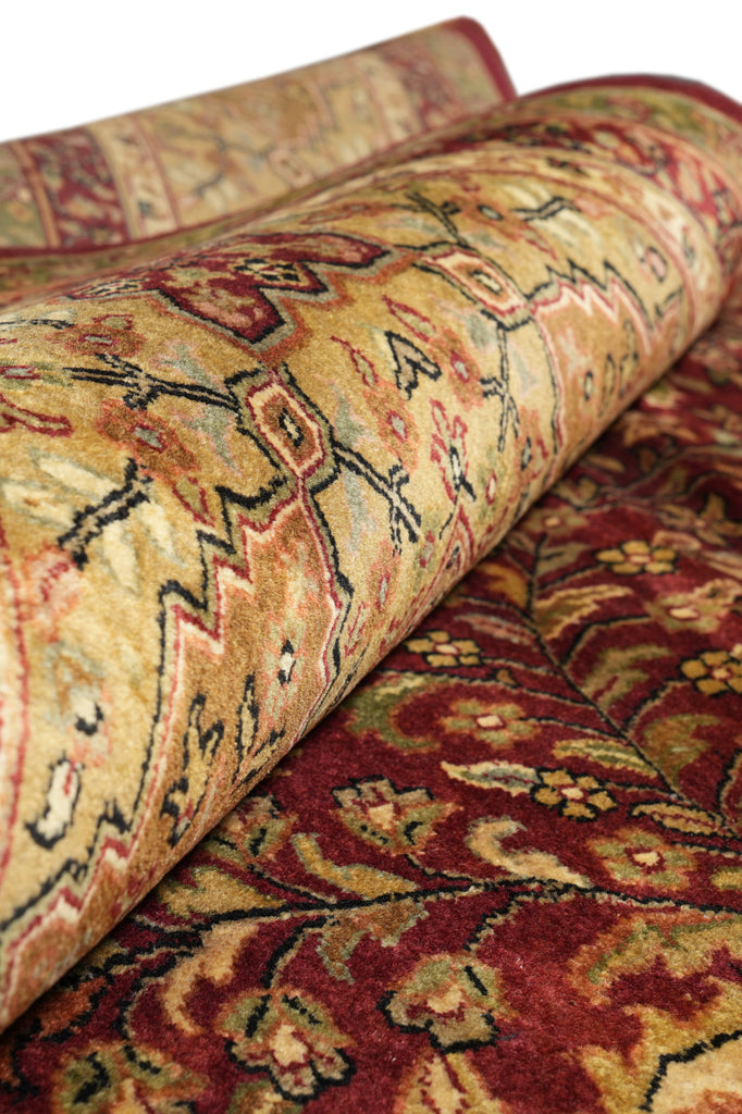 10 x 14 High End Quality Of India Handmade Rug Tabriz Haji #F-4357