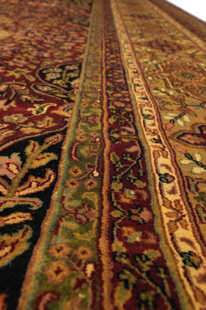 10 x 14 High End Quality Of India Handmade Rug Tabriz Haji #F-4357