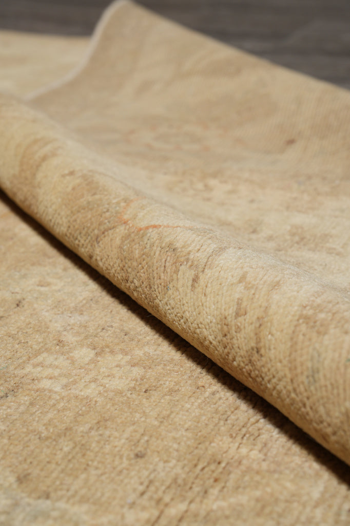 8 x 9.6 Neutral Handmade Chobi Peshawar Rug#PIX-25284