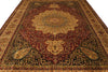 Load image into Gallery viewer, 10 x 14 High End Quality Of India Handmade Rug Tabriz Haji #F-4357