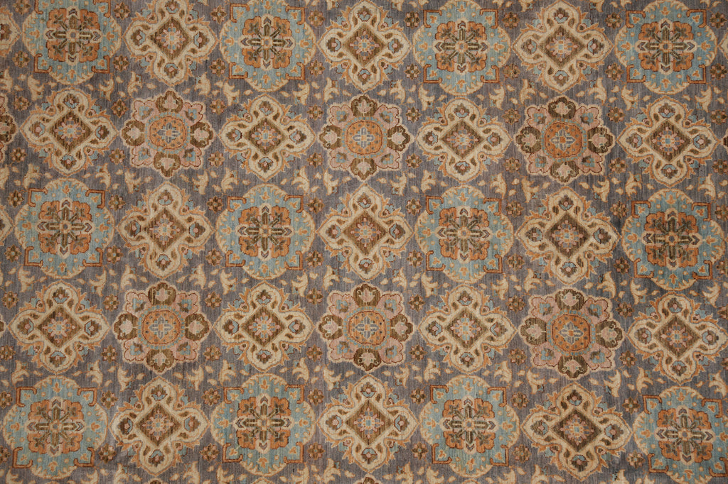 8 x 9.8 Quality Handmade Rug Transitional #PIX-28555