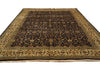 Load image into Gallery viewer, 9.10 x 14 High Quality Wool Dense Weave Hand-knotted India Rug Black #F-4358