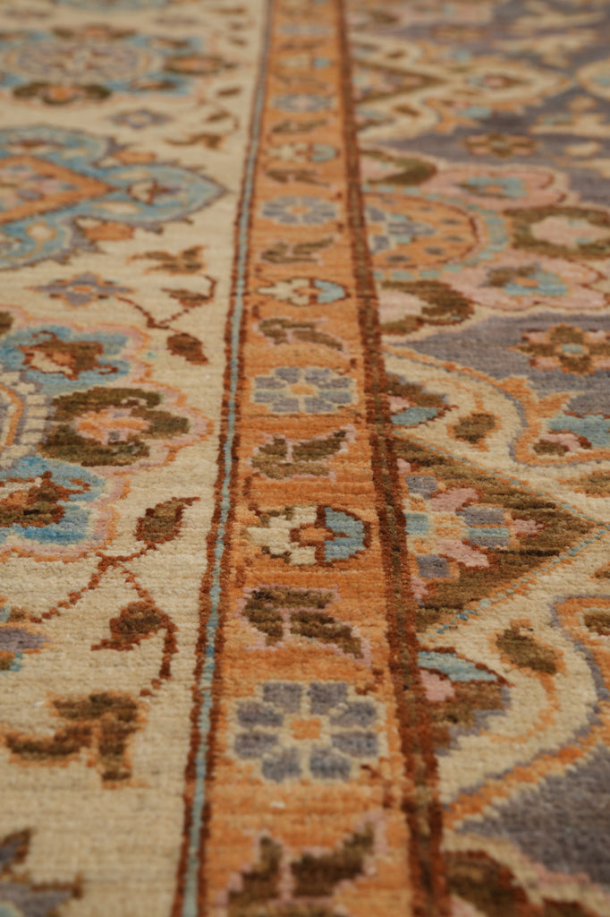 8 x 9.8 Quality Handmade Rug Transitional #PIX-28555