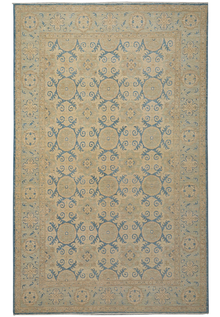 5.7 x 8.7 High Quality Transitional Ziegler Chobi Peshawar Rug #B-77550