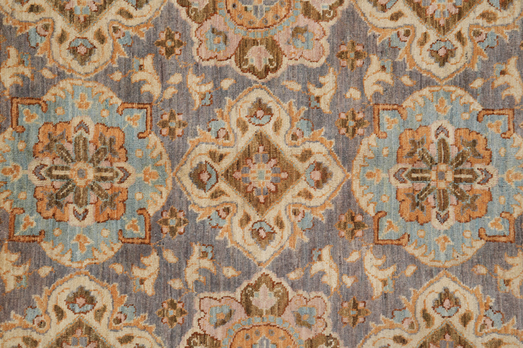8 x 9.8 Quality Handmade Rug Transitional #PIX-28555