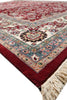 Load image into Gallery viewer, 10.5 x 14.7 Quality Wool Handmade Jaipur Rug Roby Red #F-4359