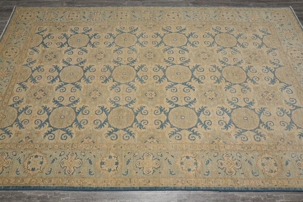 5.7 x 8.7 High Quality Transitional Ziegler Chobi Peshawar Rug #B-77550