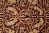 Load image into Gallery viewer, 10 x 14.6 Plum Eggplant New Agra Handmade Rug 71051