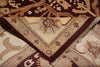 Load image into Gallery viewer, 10 x 14.6 Plum Eggplant New Agra Handmade Rug 71051