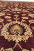 Load image into Gallery viewer, 10 x 13.8 Beautiful Quality Wool Handmade Rug Burgundy Gold #F-4360