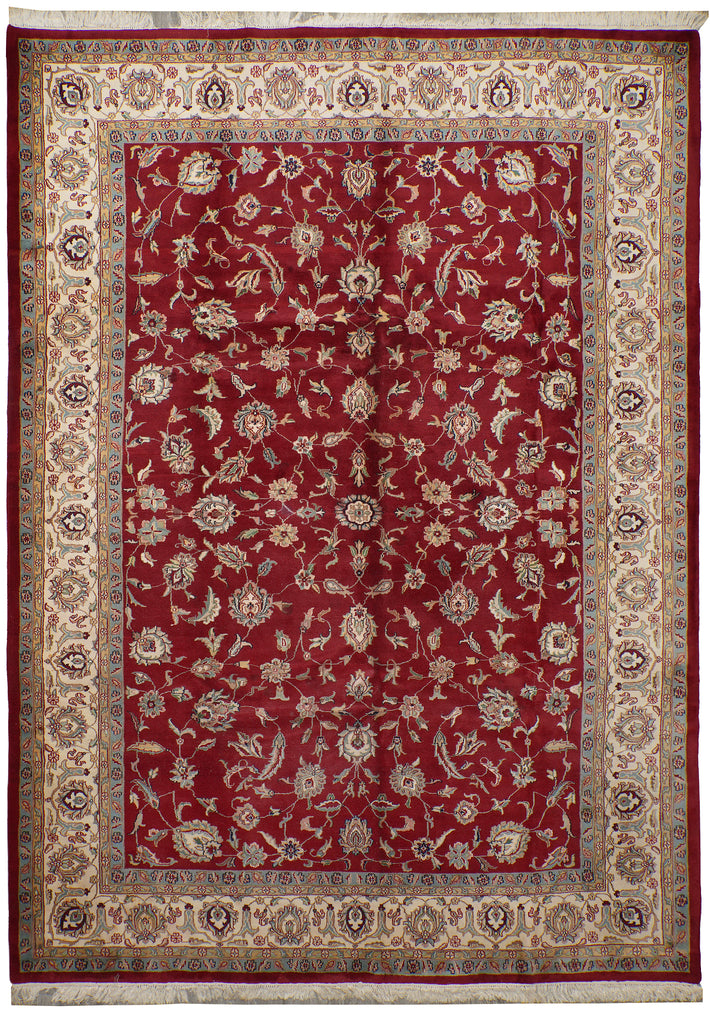 9.8 x 13 Traditional Classic Textured Mashad Rug 16897