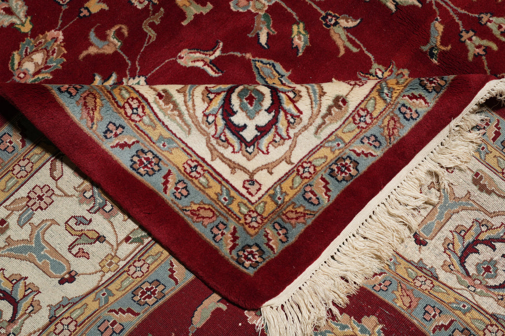 9.8 x 13 Traditional Classic Textured Mashad Rug 16897