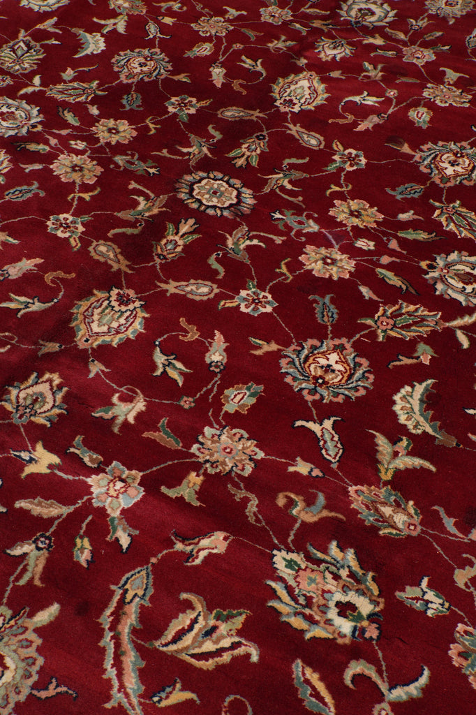 9.8 x 13 Traditional Classic Textured Mashad Rug 16897