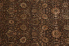 Load image into Gallery viewer, 8 x 10 High Quality Wool an Silk Dense Fine Weave Brown #PIX-804-155