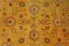 Load image into Gallery viewer, 10 x 13.5 Gold Burgundy Quality Hand Knotted Oversized Oriental Agra Rug #F-5751