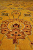 Load image into Gallery viewer, 10 x 13.5 Gold Burgundy Quality Hand Knotted Oversized Oriental Agra Rug #F-5751
